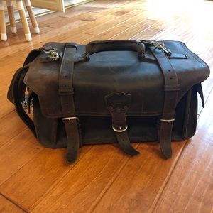 Saddleback Leather Side Pocket Duffle